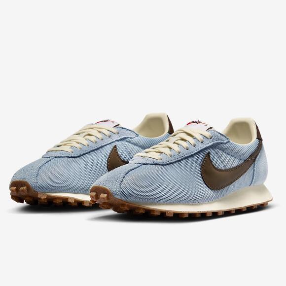 NIKE LD-1000 Low Cut Sneakers Light Blue Milk Brown Running Active Women's 8 - Picture 2 of 8